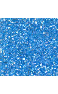 Miyuki delica beads 10/0 - Transparent light sapphire ab DBM-176